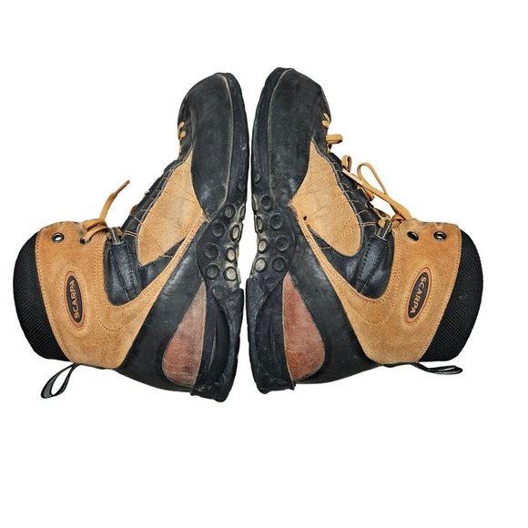 Scarpa Pro Ascent Mens Climbing Hiking Boots Size 42 Orange Black‎ Gorpcore main image 6